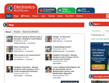 Tablet Screenshot of electronics-related.com
